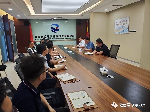 金控隴南擔(dān)保召開疫情防控暨安全工作會議